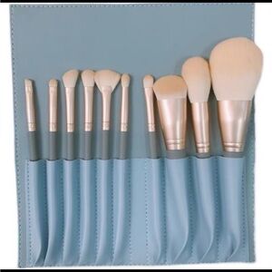 Professional makeup brushes